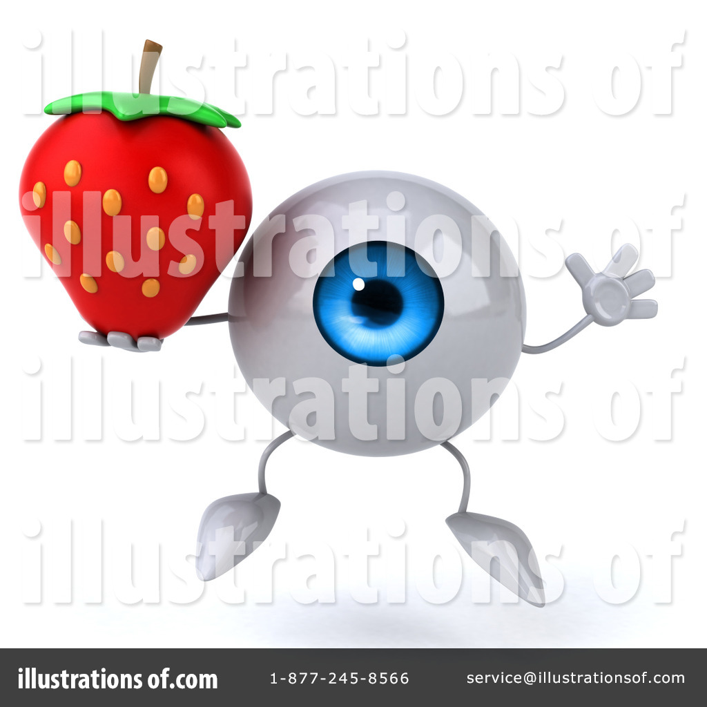 Eyeball Character Clipart #1331173 - Illustration by Julos