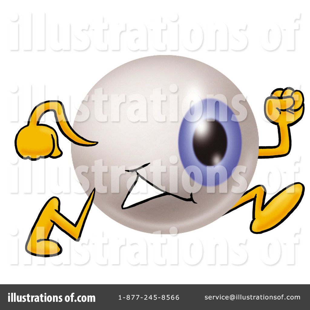 Eyeball Clipart #7315 - Illustration by Toons4Biz