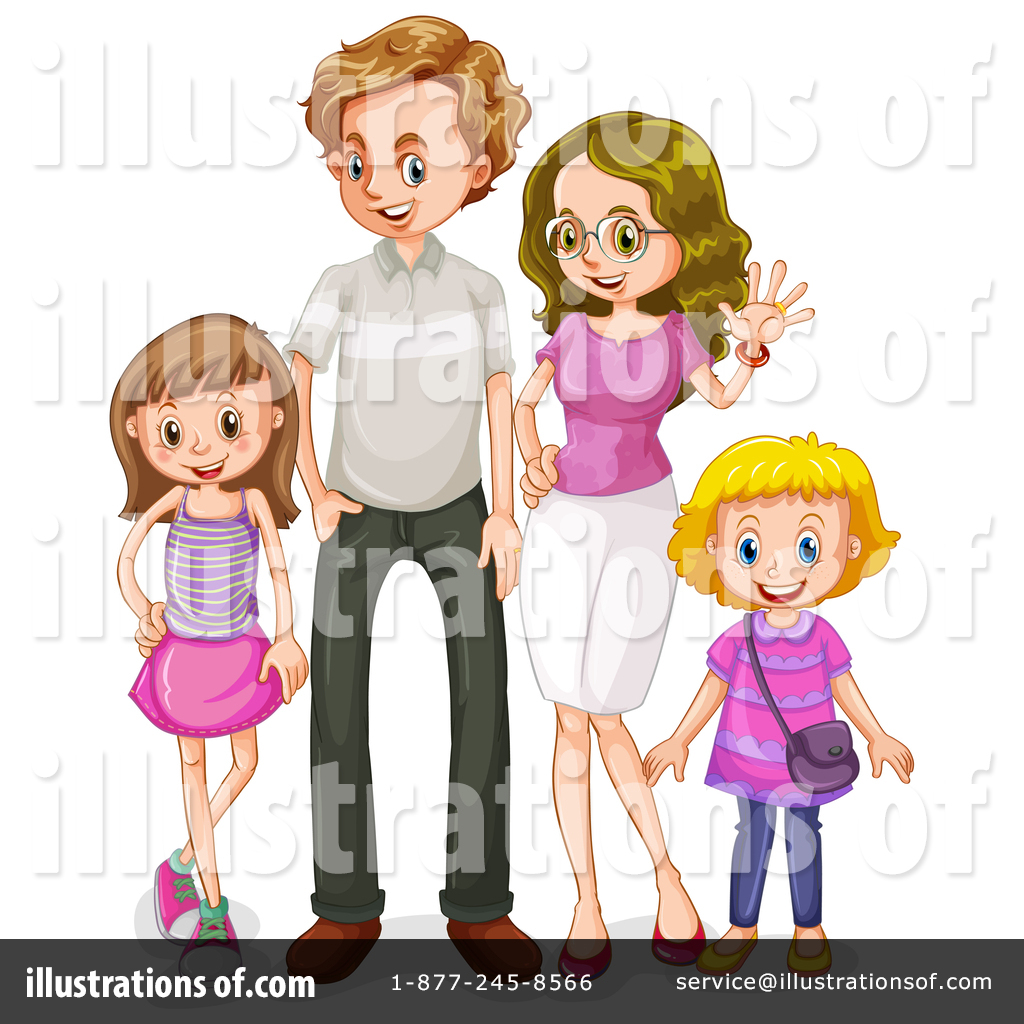 Family Clipart #1715057 - Illustration by Graphics RF