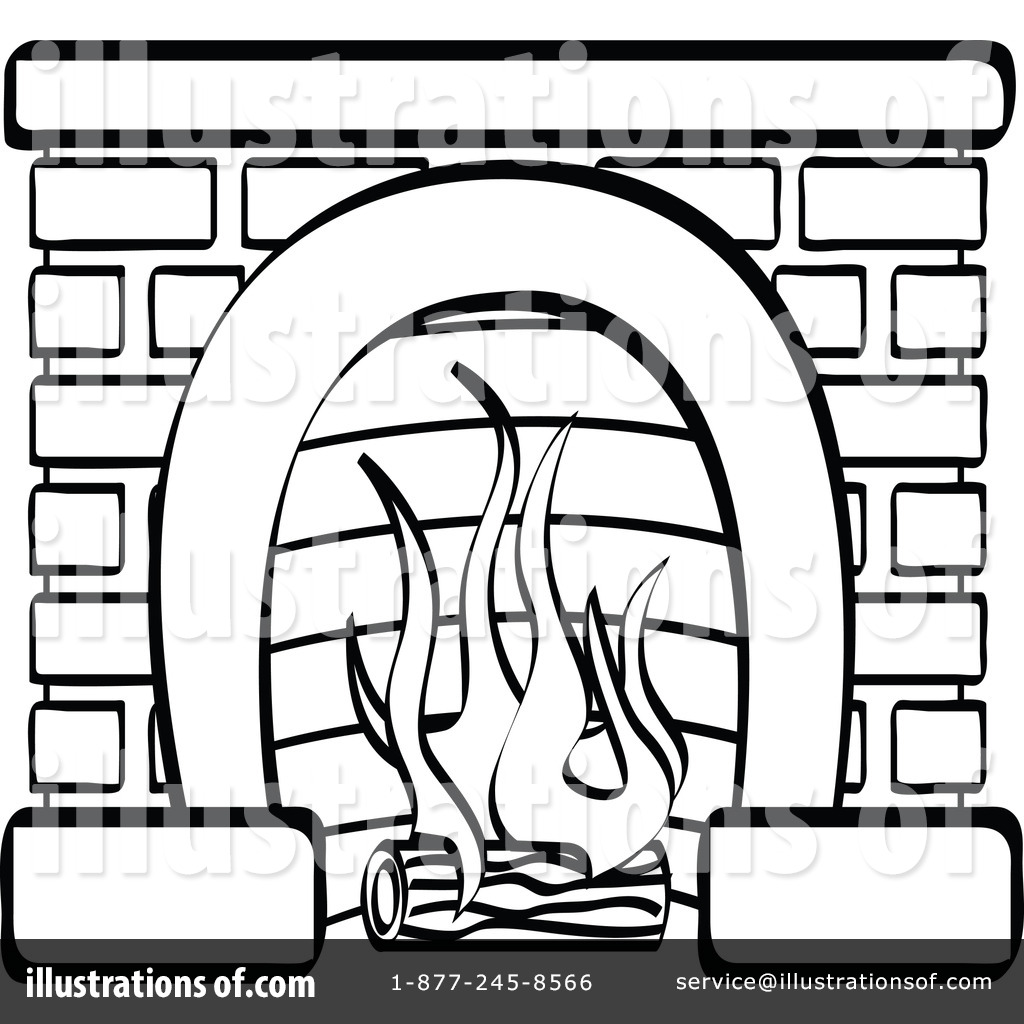 free clip art fireplace - photo #43