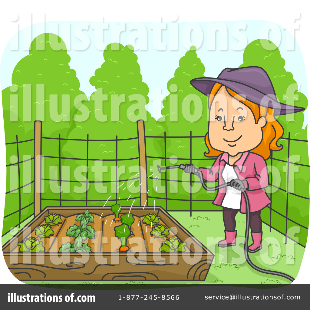 Gardening Clipart #1346691 - Illustration by BNP Design Studio