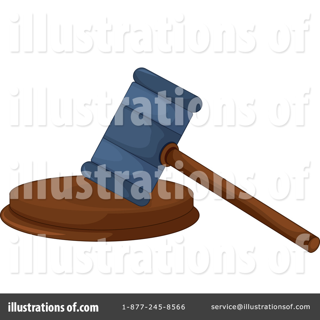 Gavel Clipart #1128679 - Illustration by Graphics RF