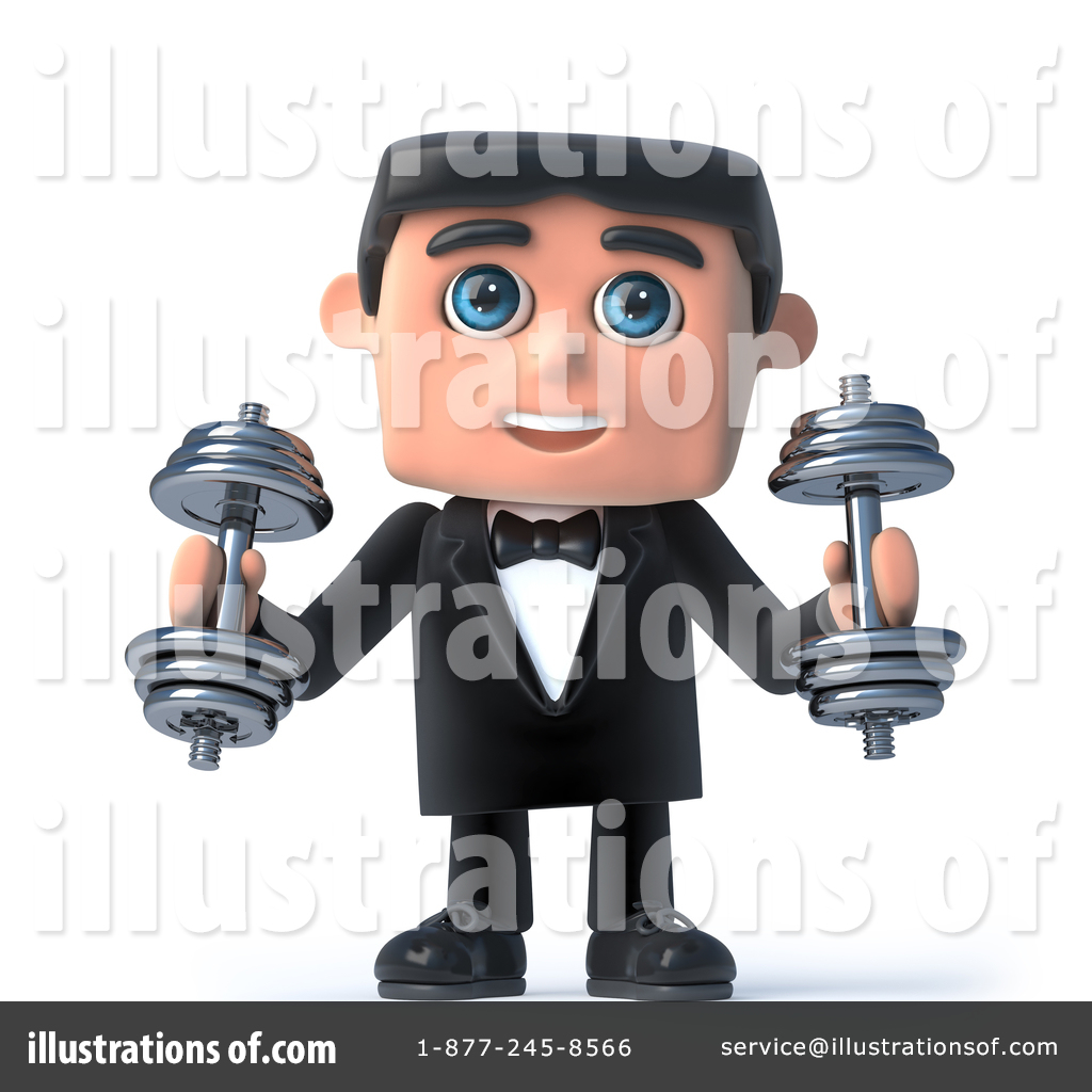 Gentleman Clipart #1667546 - Illustration by Steve Young