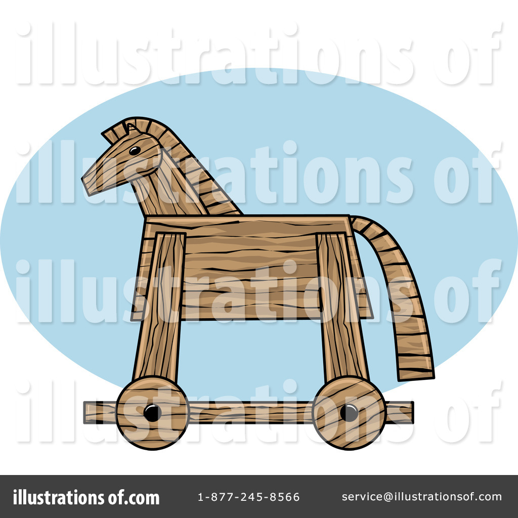 free clip art trojan horse - photo #34