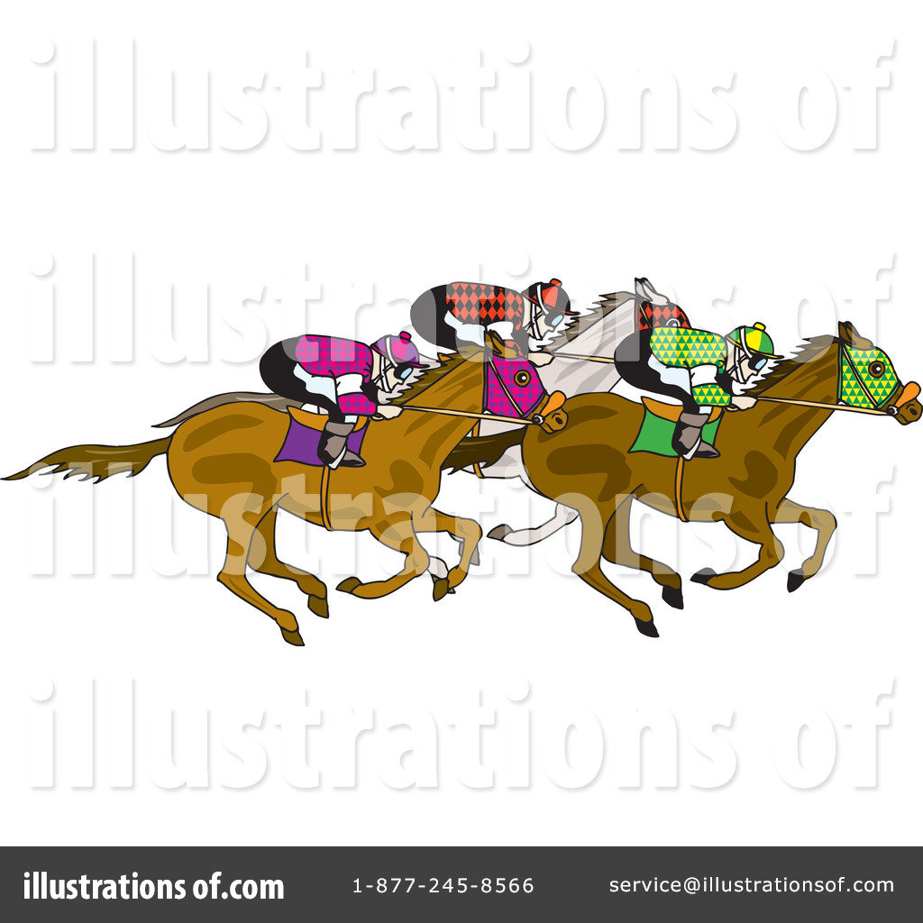 clipart pictures of horse racing - photo #44