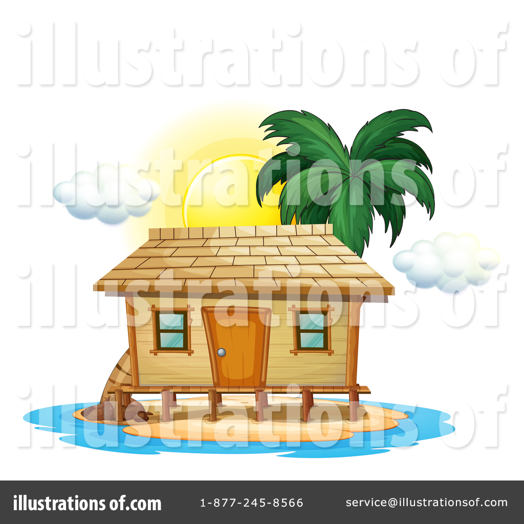 Hut Clipart #1552555 - Illustration by Graphics RF