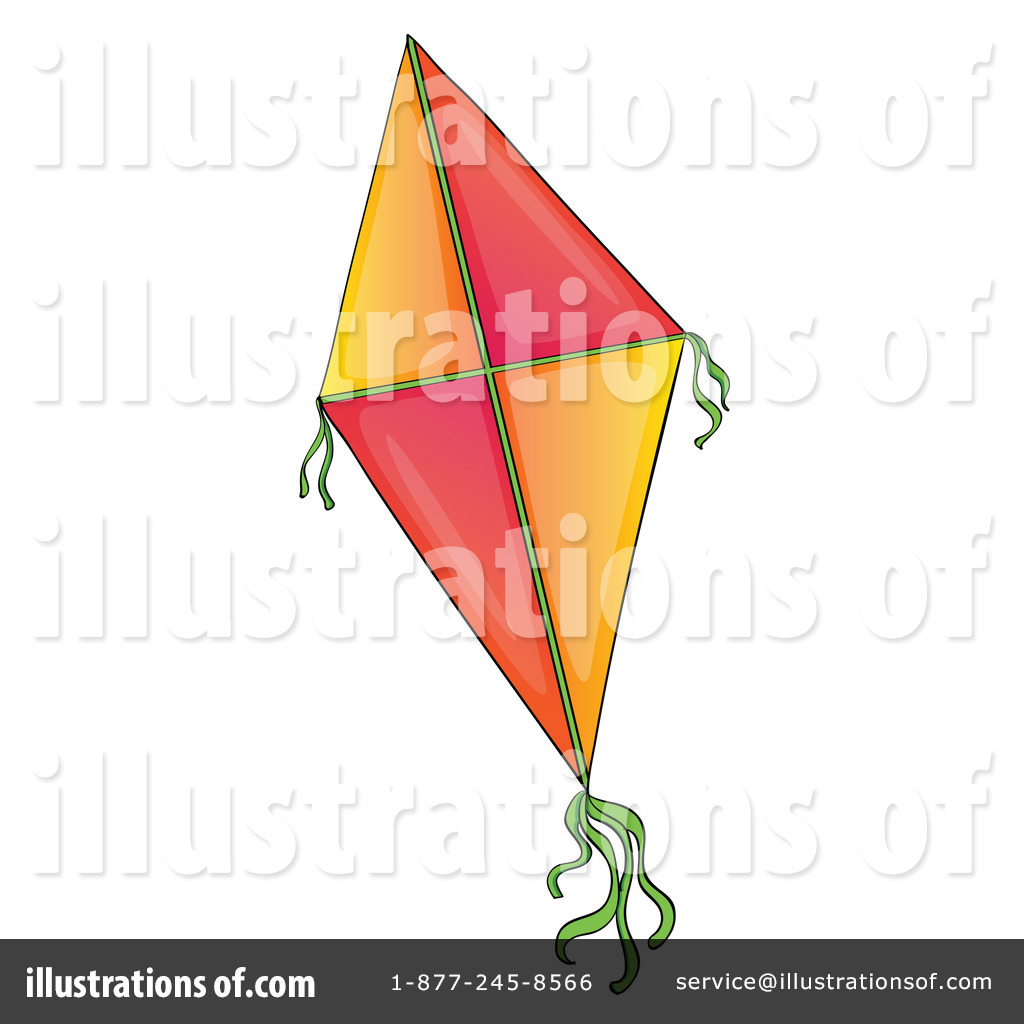 Kite Clipart #1119071 - Illustration by Graphics RF