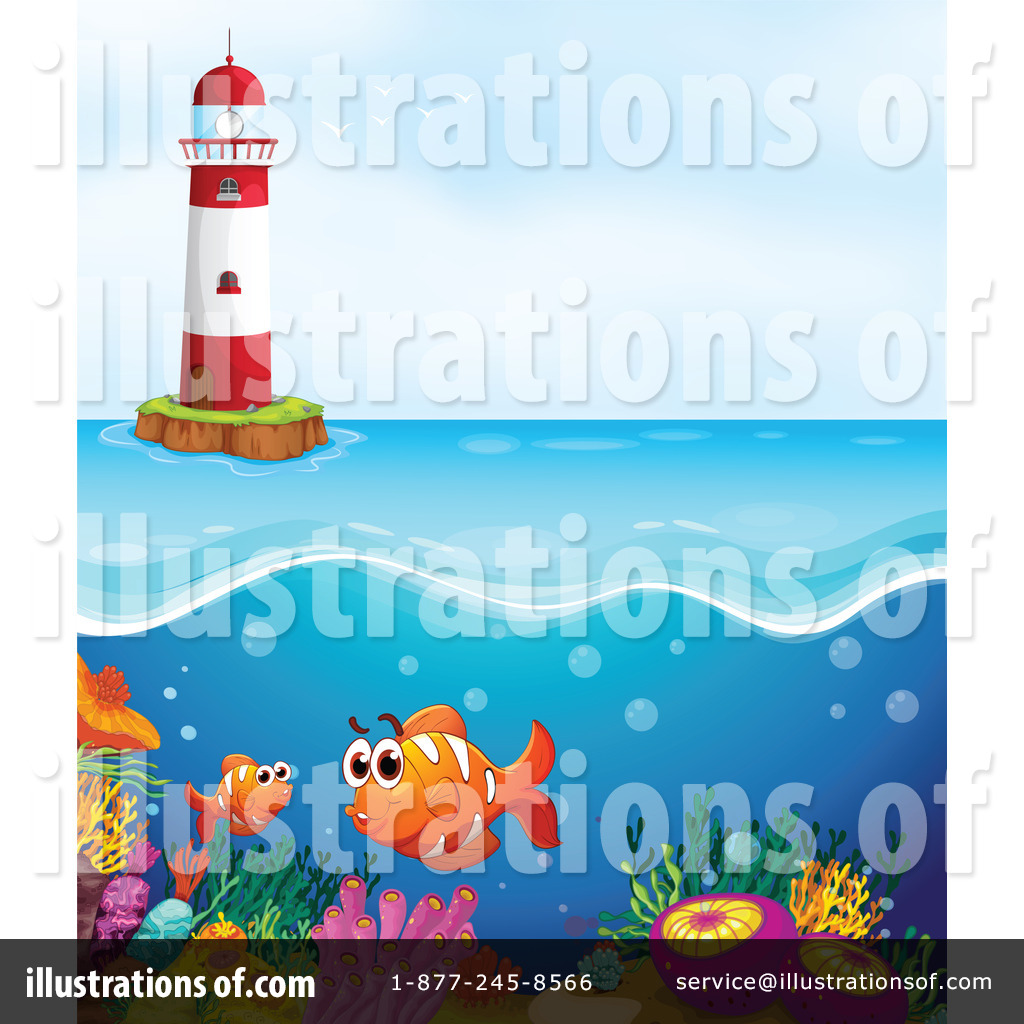 Lighthouse Clipart #1133041 - Illustration by Graphics RF