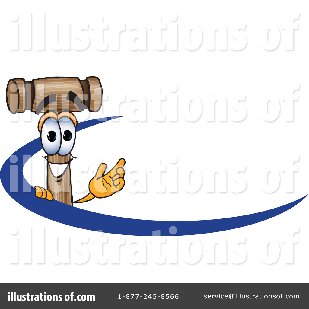 Mallet Clipart #7961 - Illustration by Toons4Biz