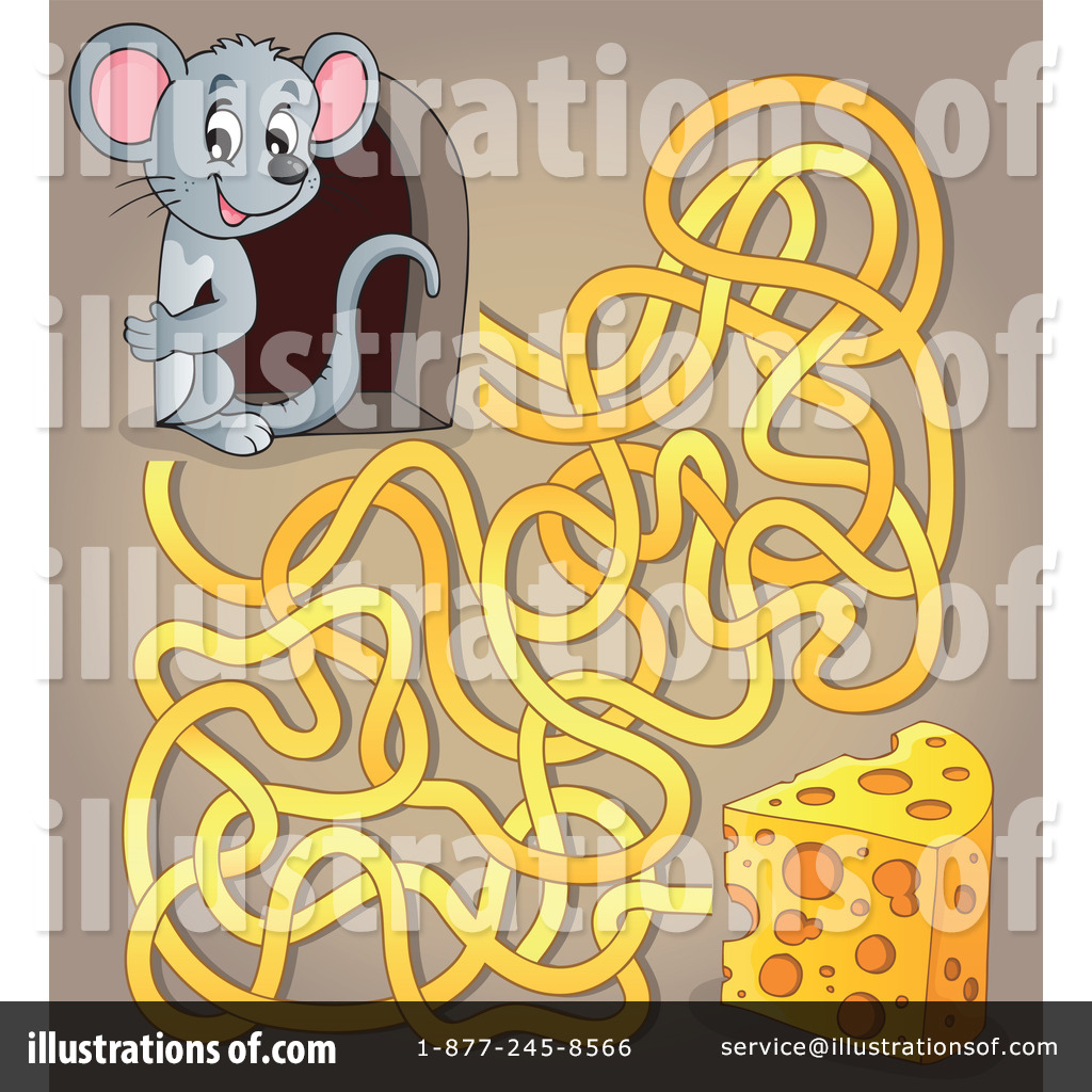 Maze Clipart #1251458 - Illustration by visekart