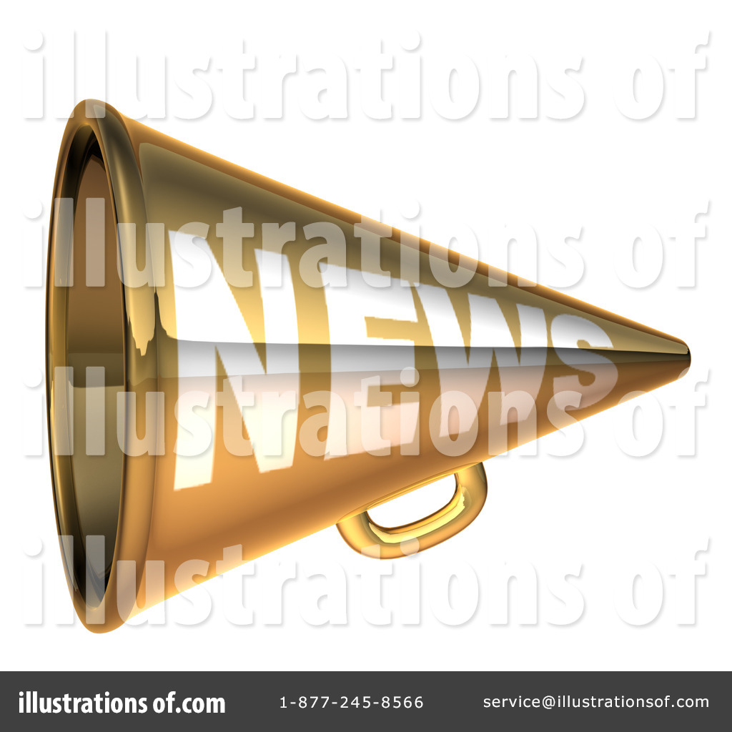 Megaphone Clipart #55069 - Illustration by Julos