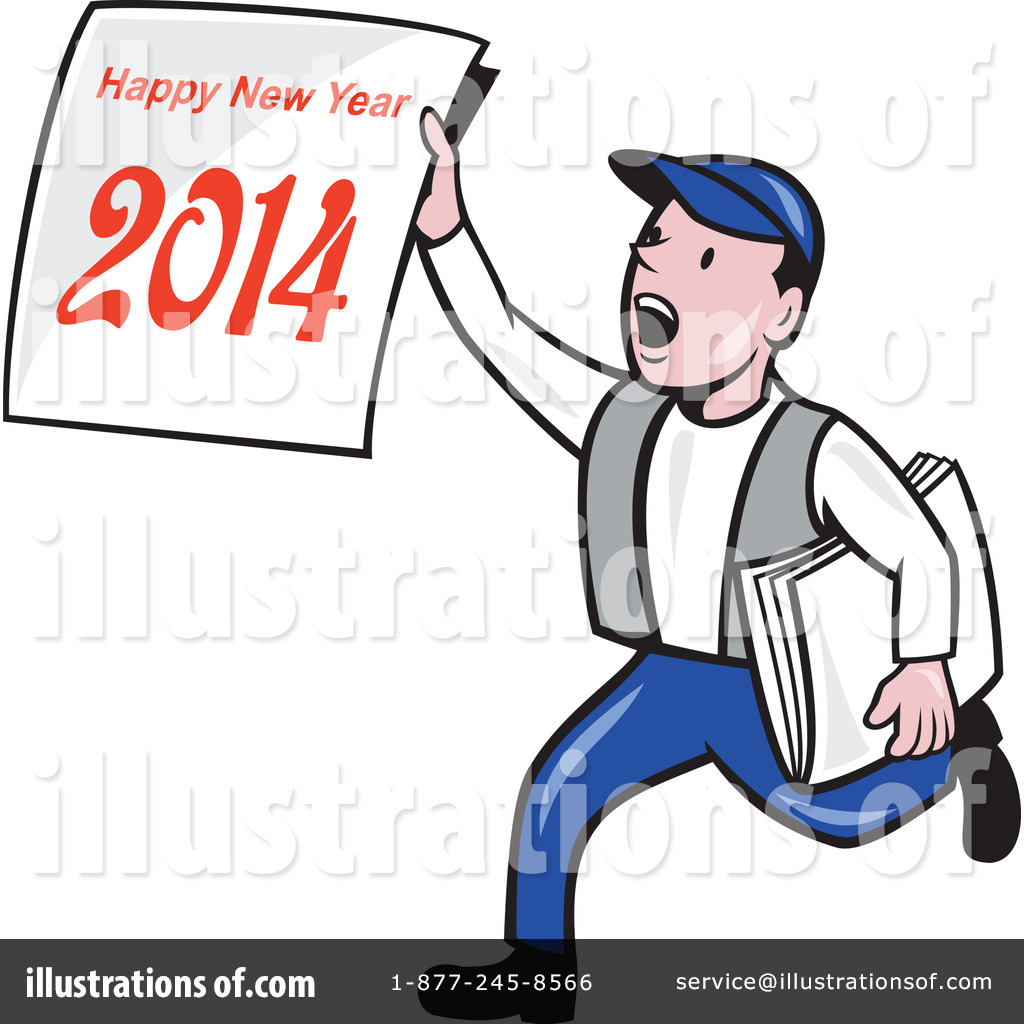 New Year Clipart #1224455 - Illustration by patrimonio