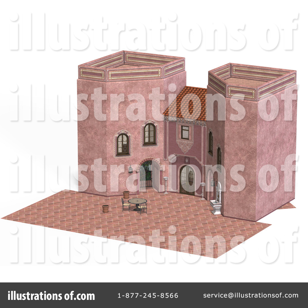 Palace Clipart #1073764 - Illustration by Ralf61