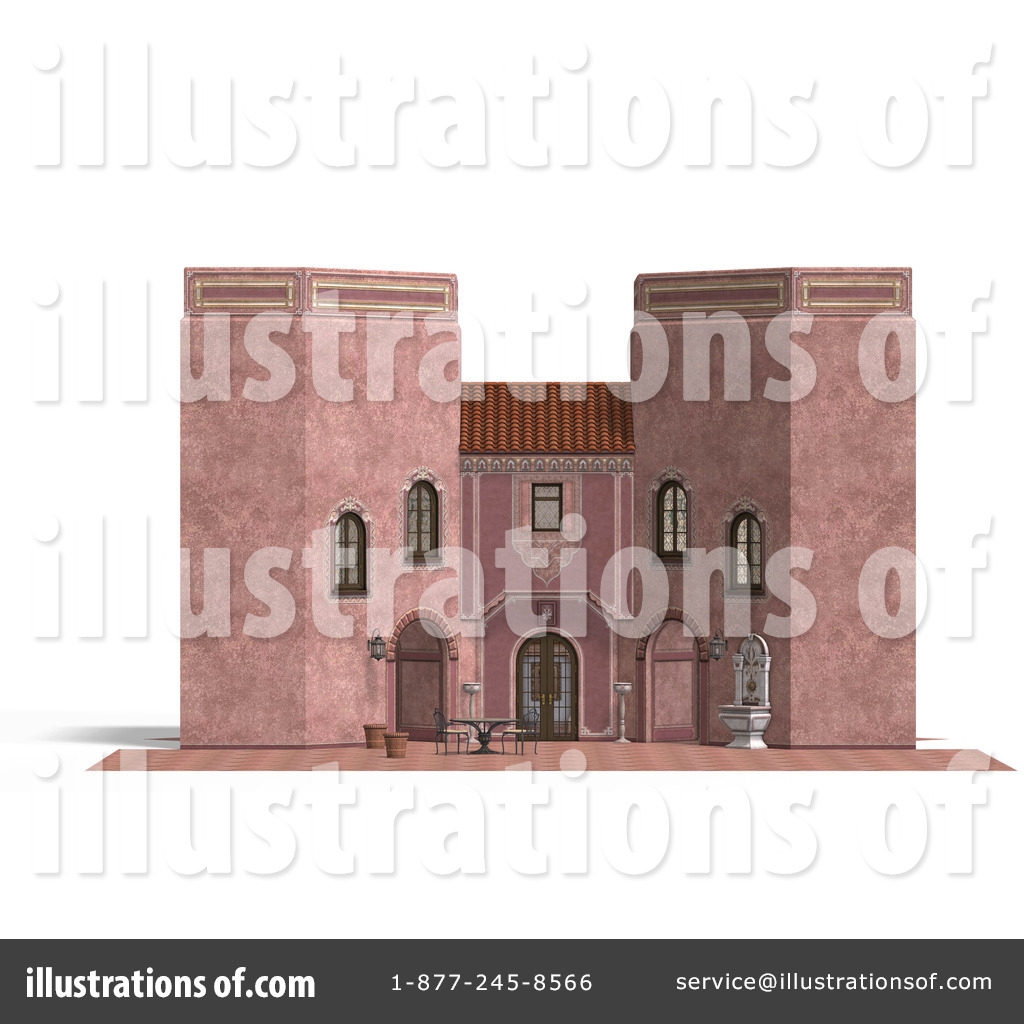 Palace Clipart #1073769 - Illustration by Ralf61