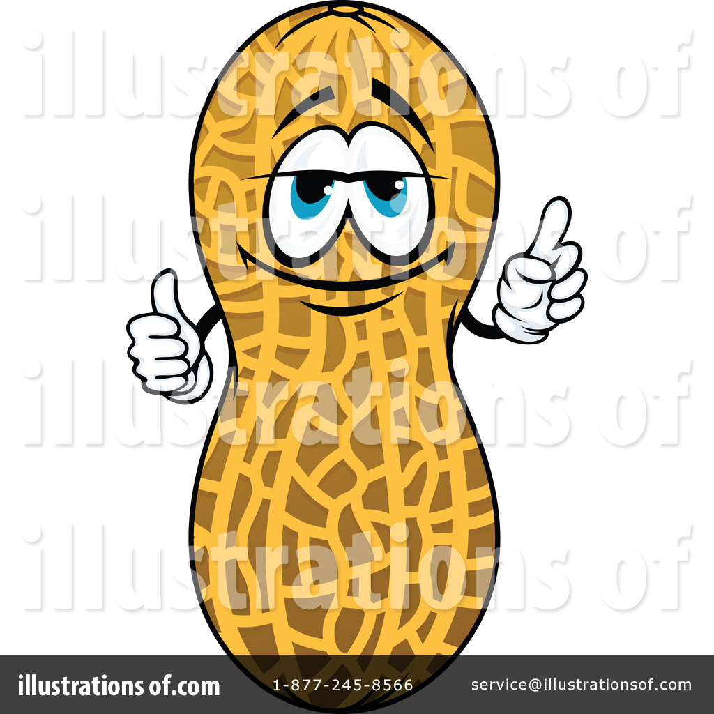 Peanut Clipart 1307344 Illustration By Vector Tradition SM