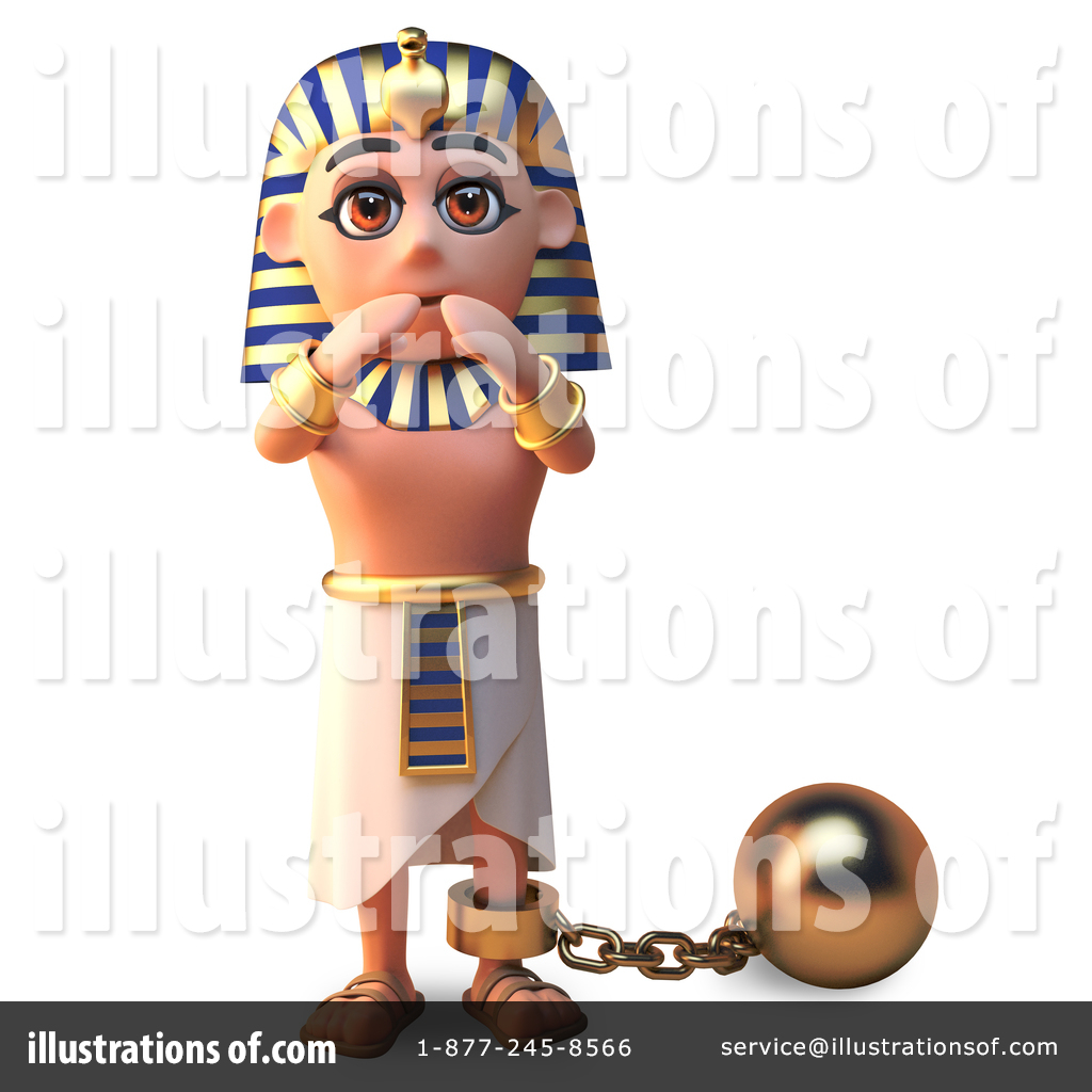 Pharaoh Clipart #1662089 - Illustration by Steve Young