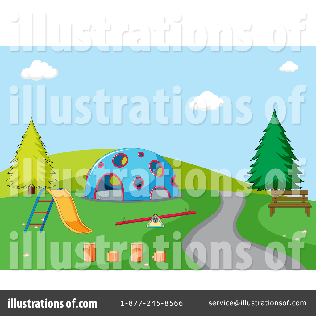 Playground Clipart #1633845 - Illustration by Graphics RF