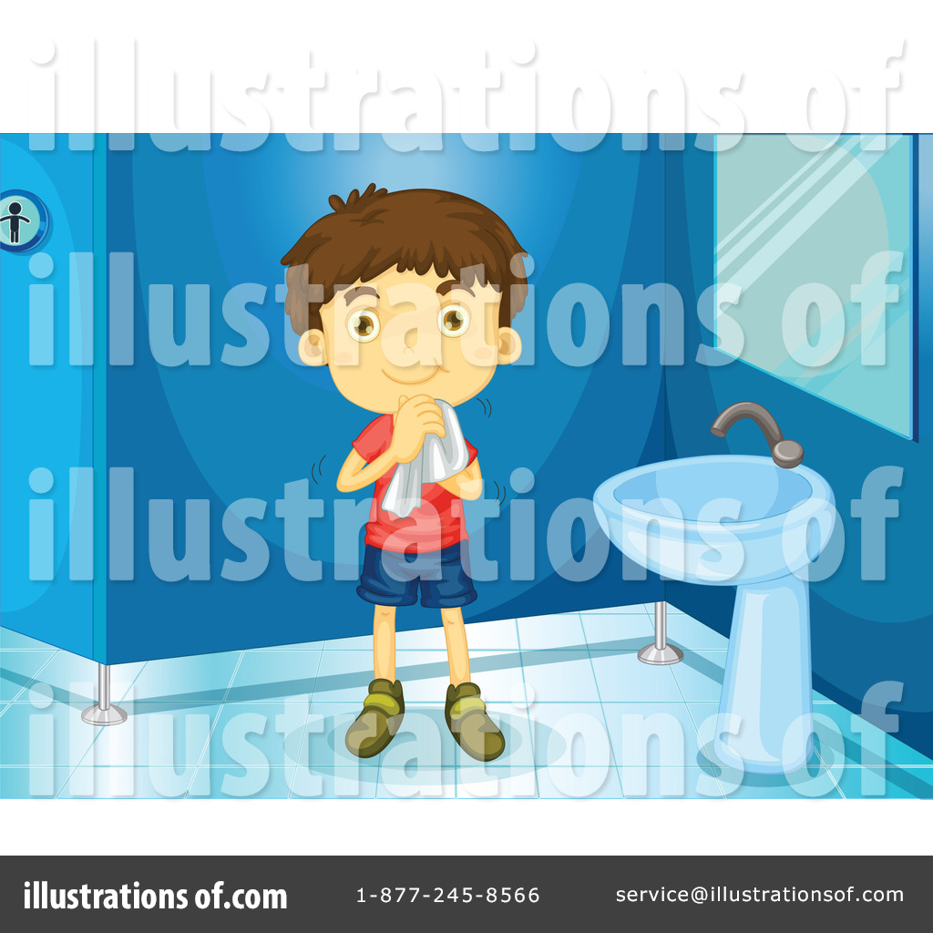 Restroom Clipart #1140258 - Illustration by Graphics RF