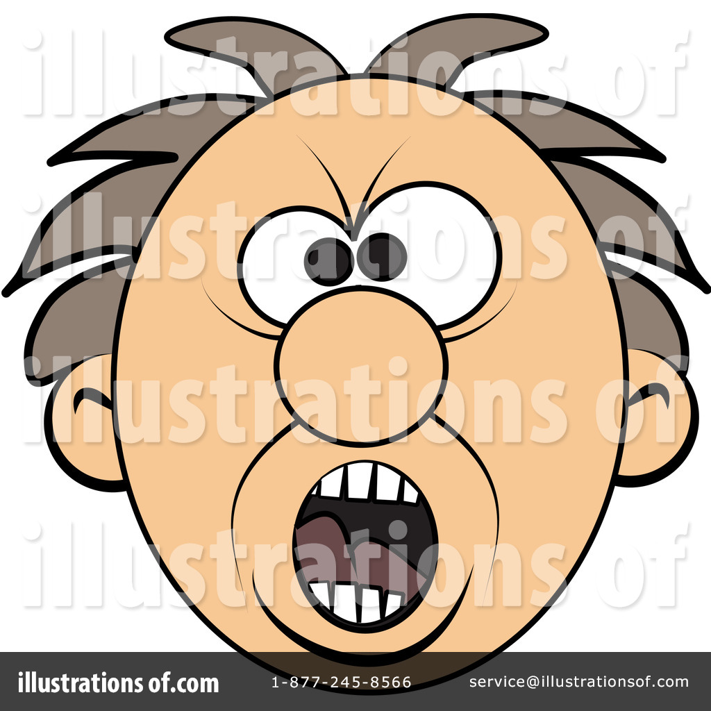 Screaming Clipart #92112 - Illustration by djart