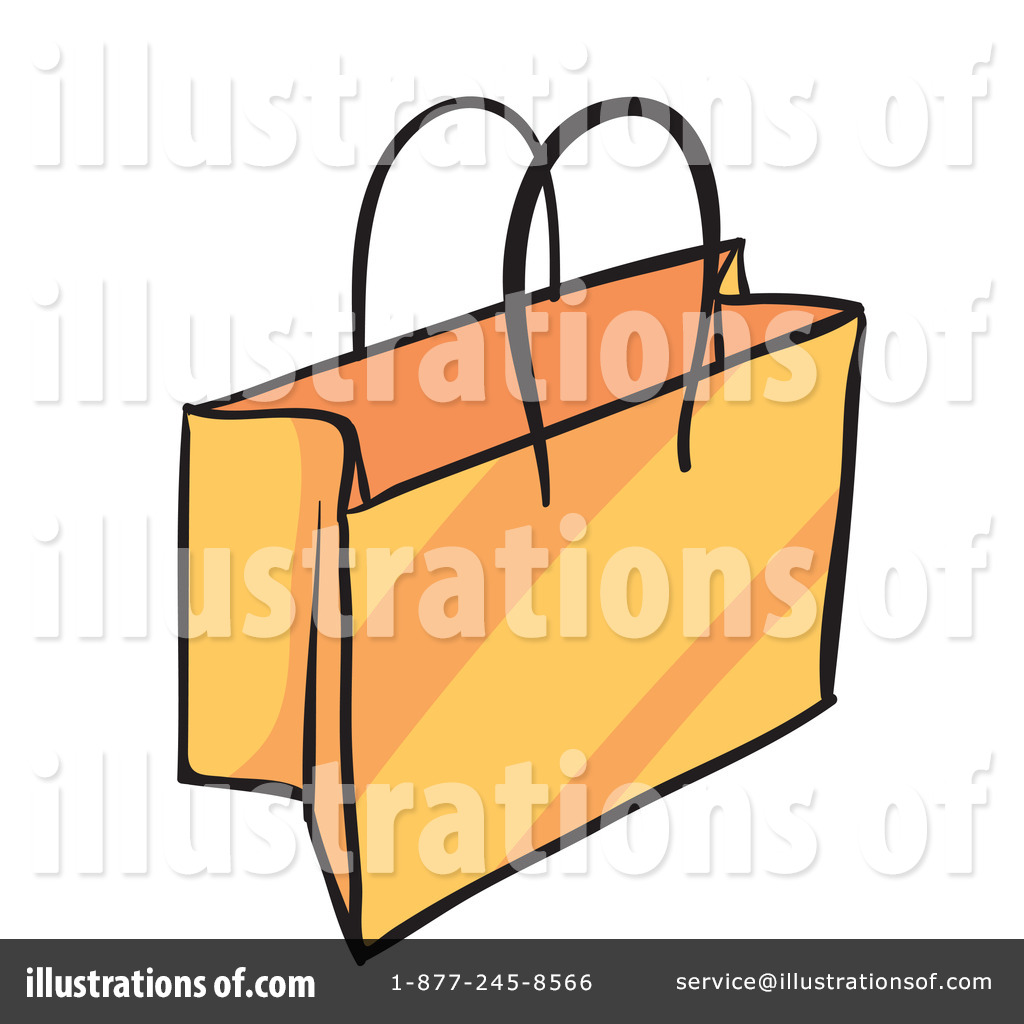 Shopping Bag Clipart #1133553 - Illustration by Graphics RF