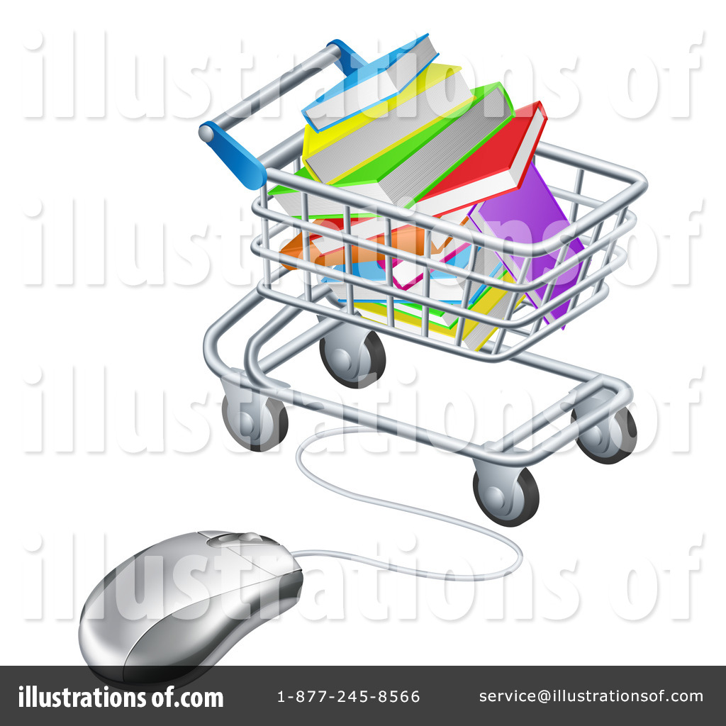 Shopping Cart Clipart #1239644 - Illustration by AtStockIllustration