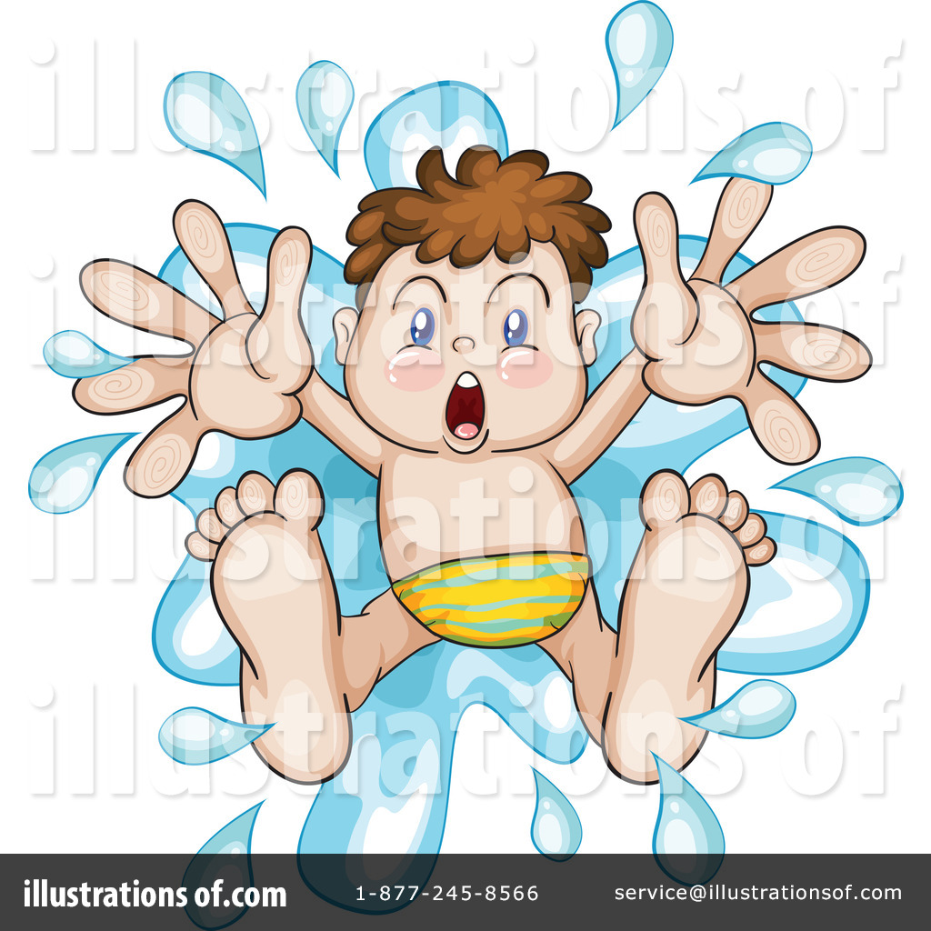Swimming Clipart #1140242 - Illustration by Graphics RF
