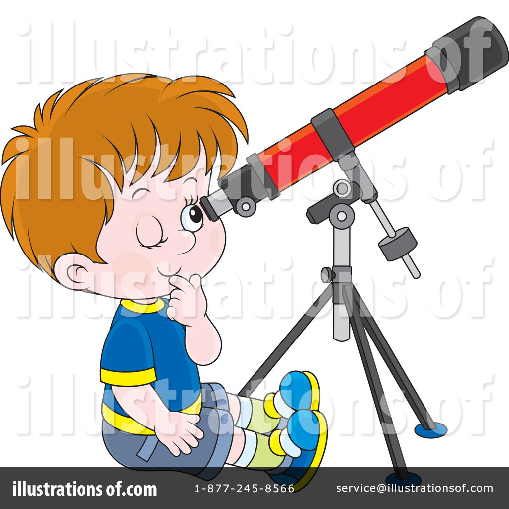 cartoon telescope clipart - photo #48