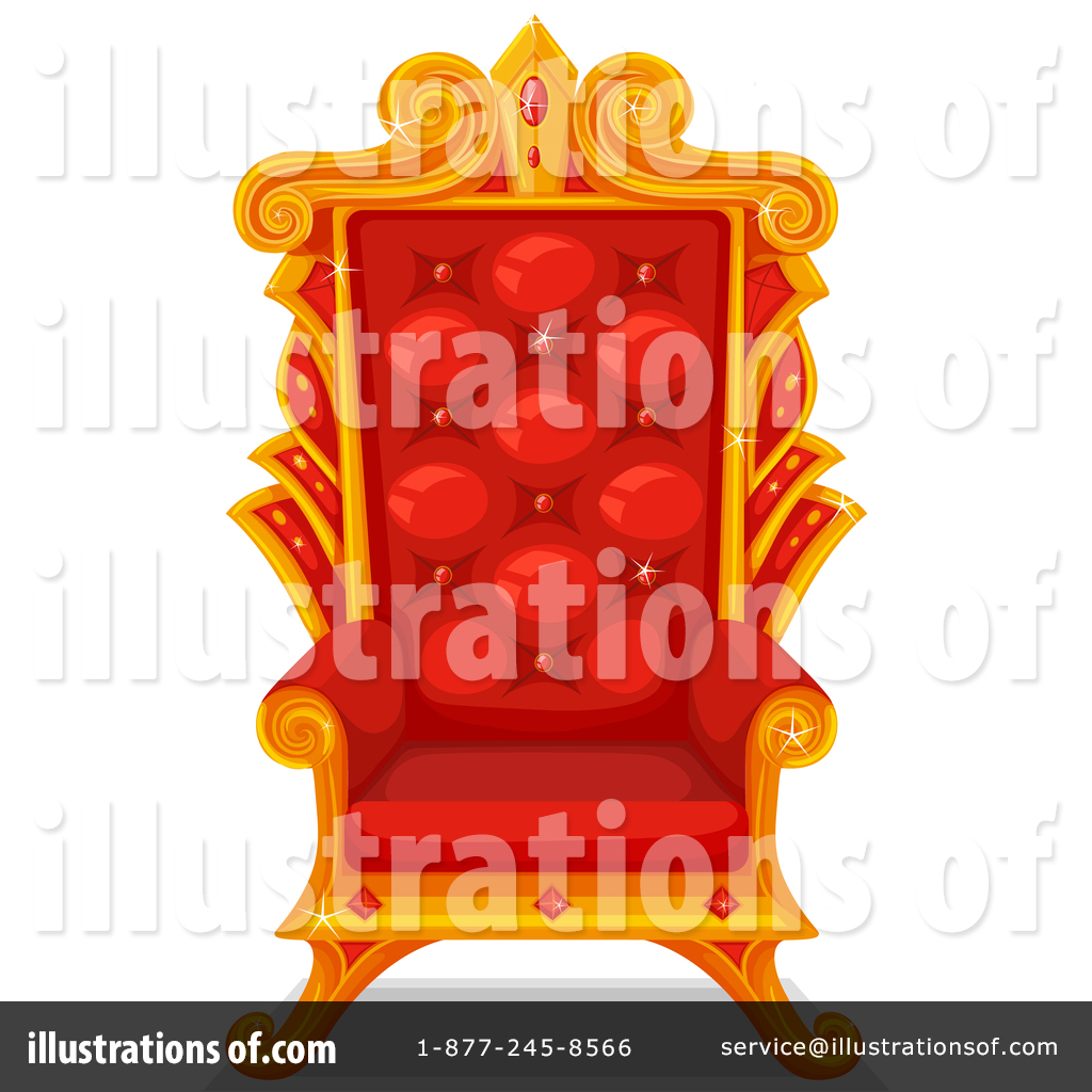Throne Clipart #1427238 - Illustration by Graphics RF