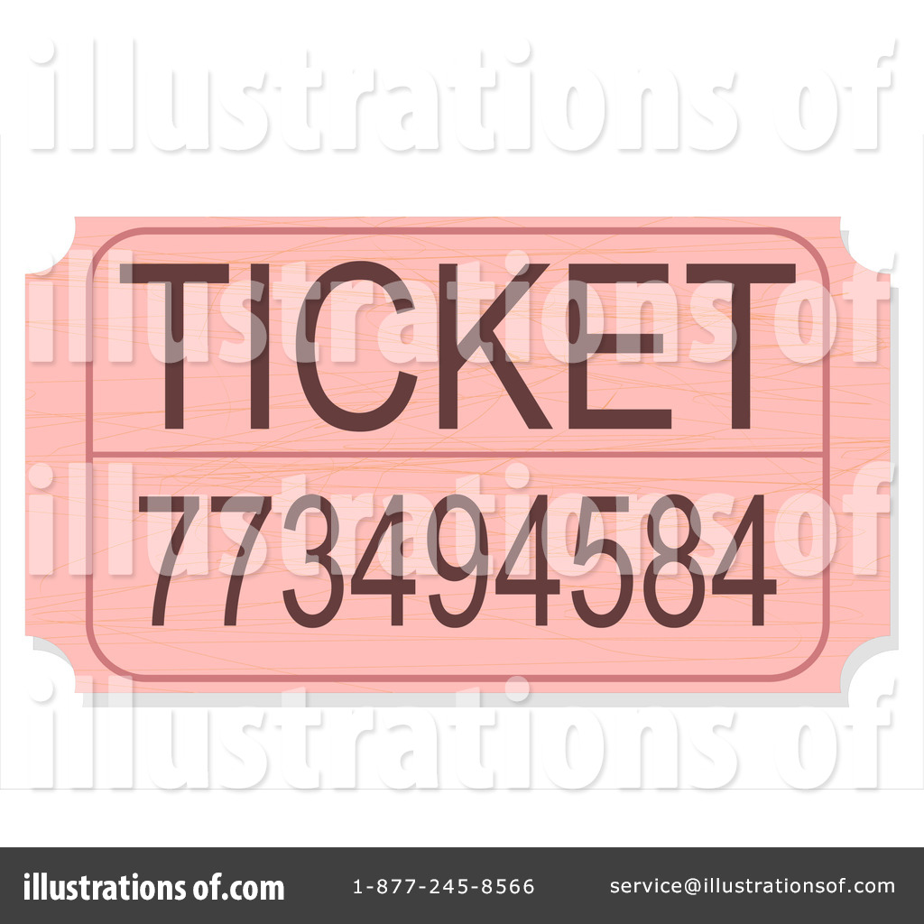 Ticket Clipart #53515 - Illustration by David Barnard