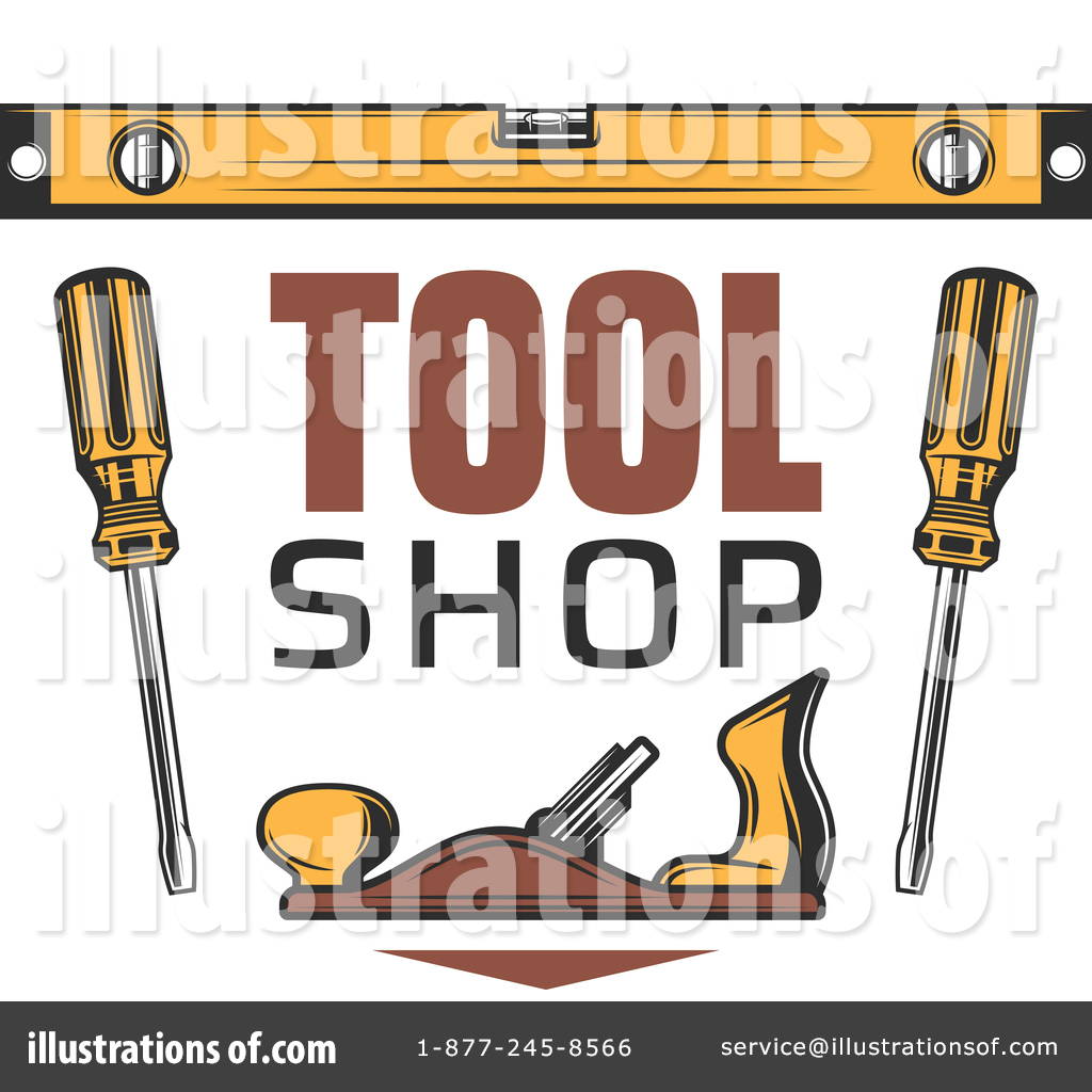 Tools Clipart #1610909 - Illustration by Vector Tradition SM