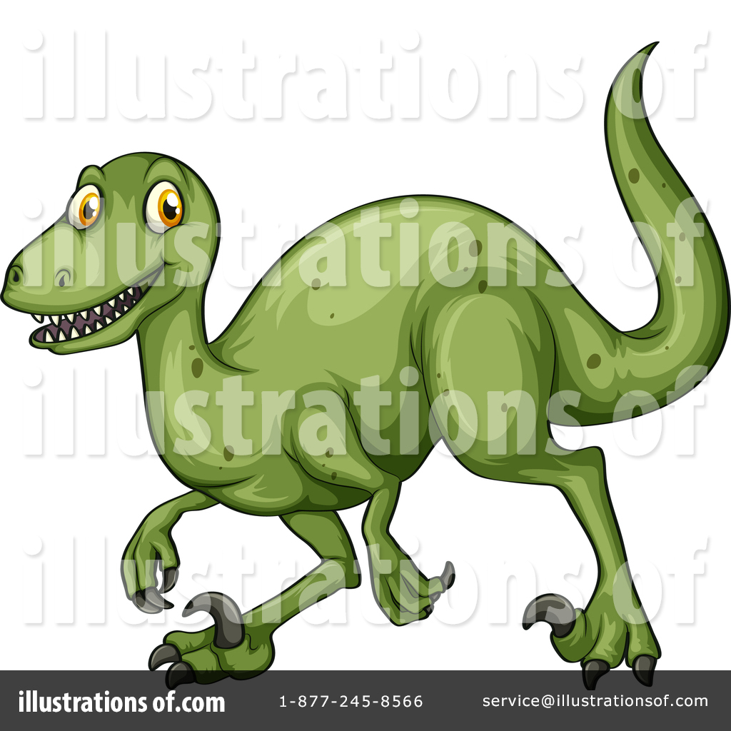 Velociraptor Clipart #1470704 - Illustration by Graphics RF