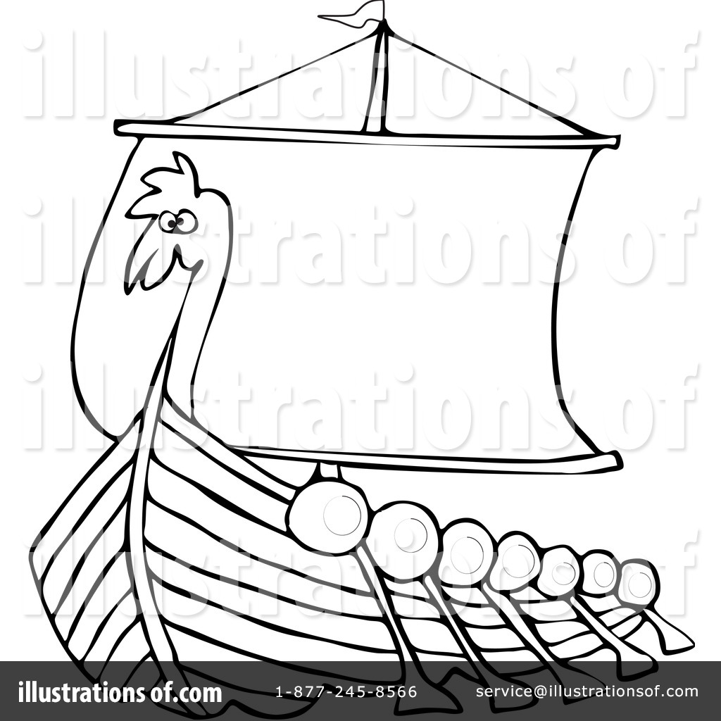 Viking Ship Clip Art