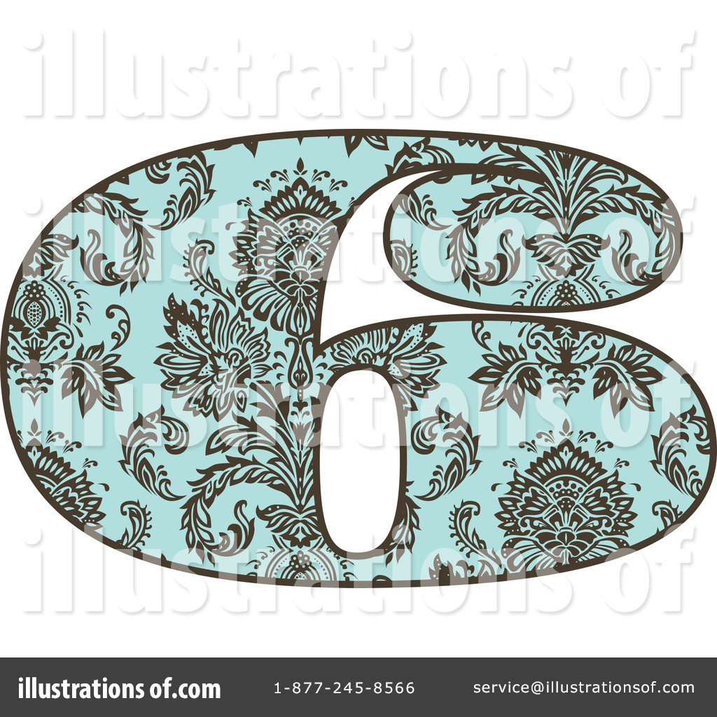 vintage numbers clipart - photo #3
