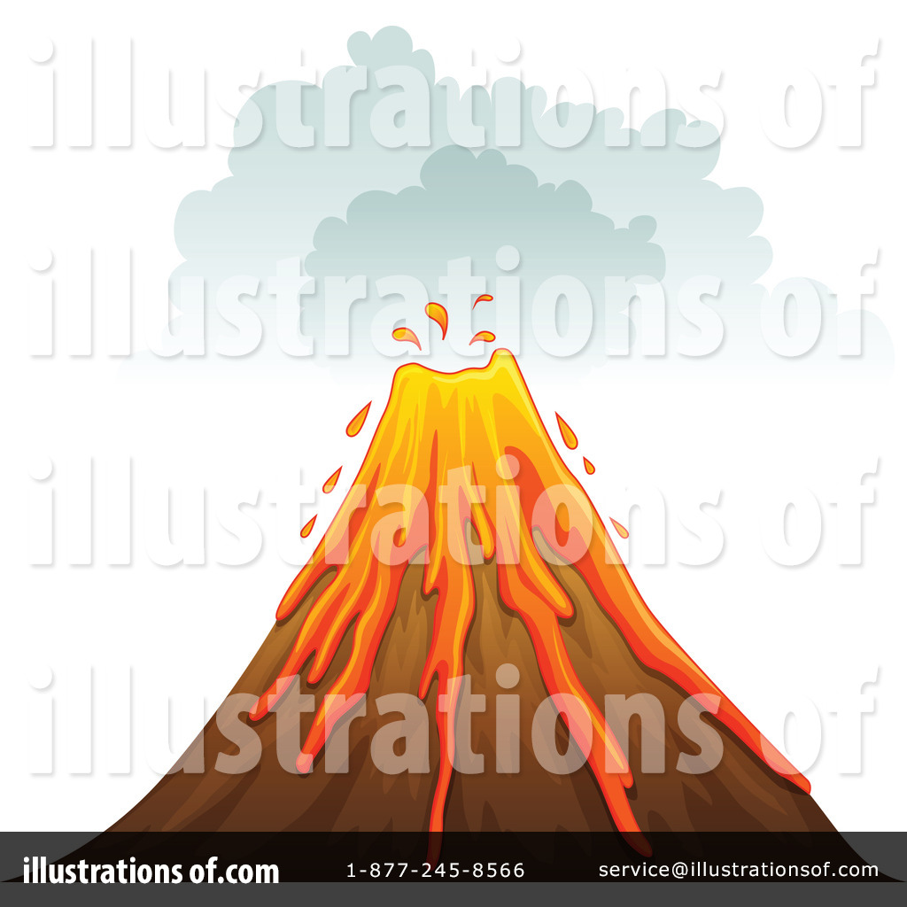 clipart of a volcano - photo #24