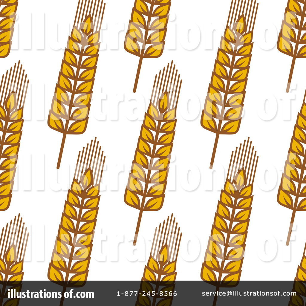 Wheat Clipart #1307530 - Illustration by Vector Tradition SM