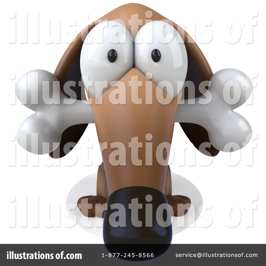 Wiener Dog Character Clipart #90240 - Illustration by Julos