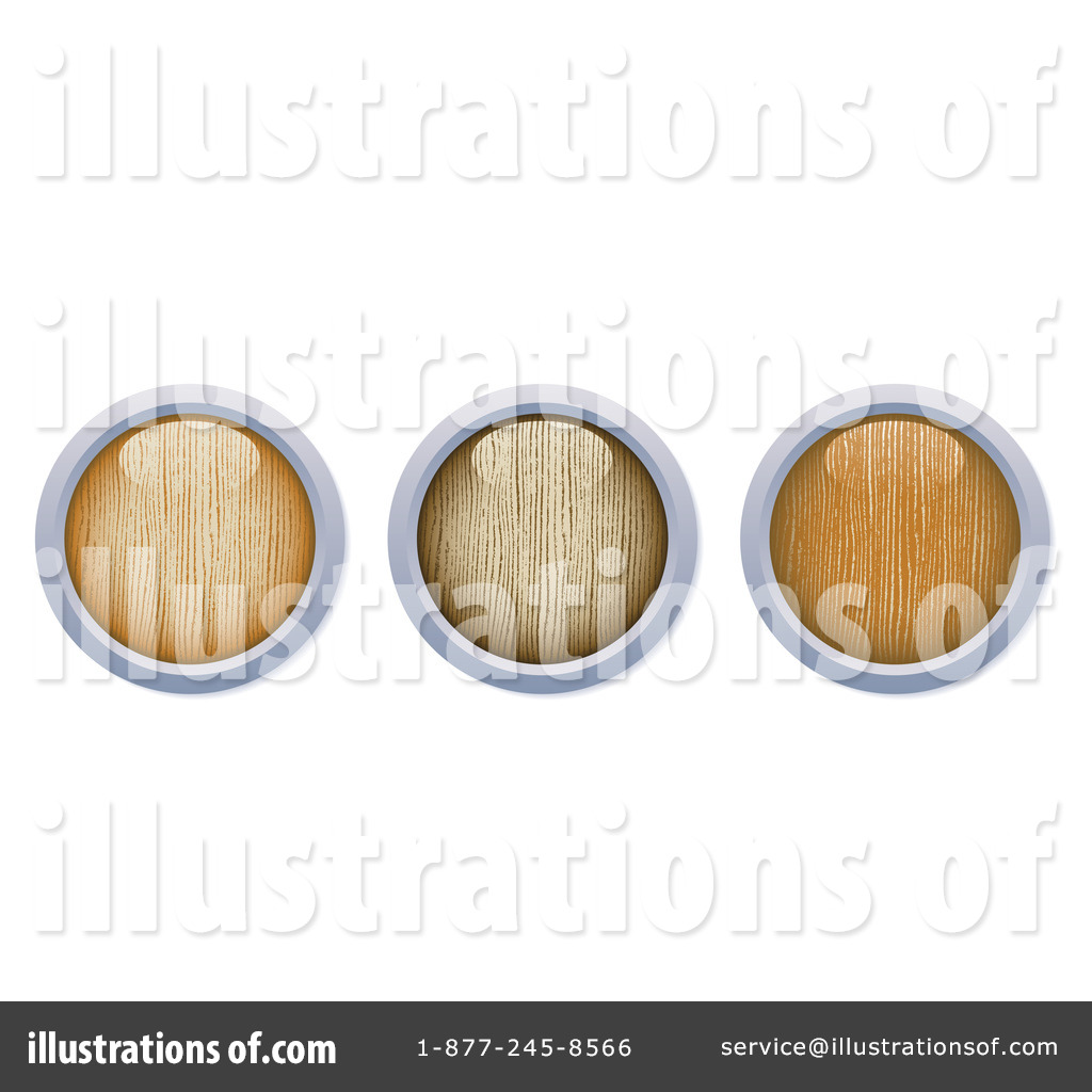  - royalty-free-rf-wood-button-clipart-illustration-by-david-barnard-stock-sample-53494