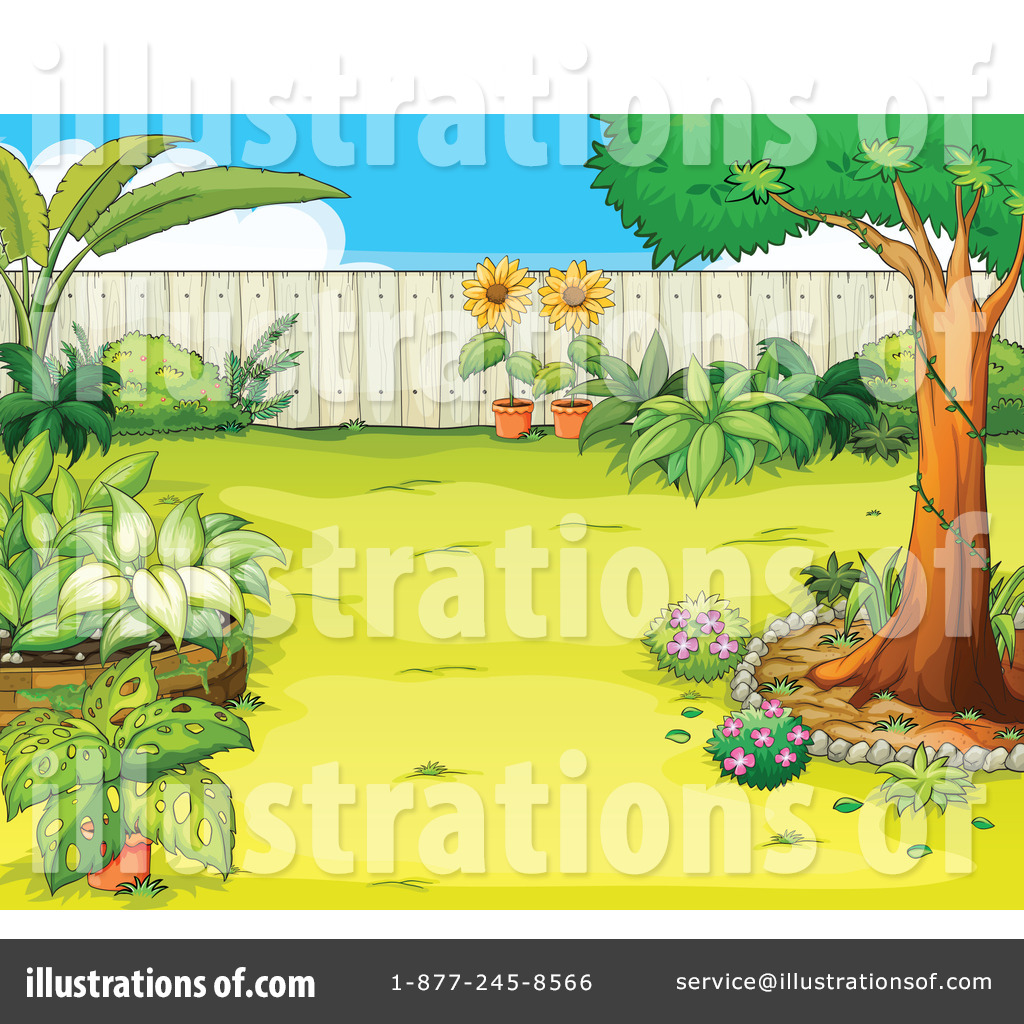 Yard Clipart #1158843 - Illustration by Graphics RF