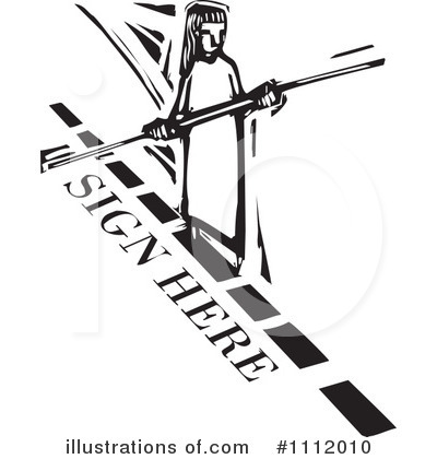 Tightrope Clipart #1112010 by xunantunich