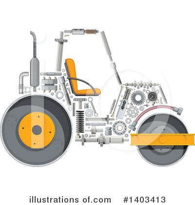 Machine Clipart #1403413 by Vector Tradition SM