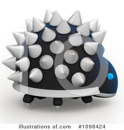 Royalty-Free (RF) Robot Clipart Illustration by Leo Blanchette - Stock Sample #1098424