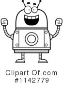 Robot Clipart #1142779 by Cory Thoman