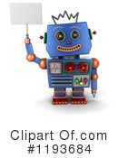 Robot Clipart #1193684 by stockillustrations