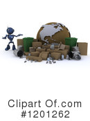 Robot Clipart #1201262 by KJ Pargeter