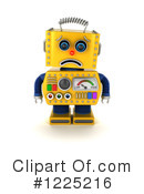 Robot Clipart #1225216 by stockillustrations