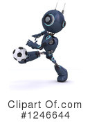 Robot Clipart #1246644 by KJ Pargeter