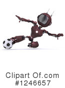 Robot Clipart #1246657 by KJ Pargeter