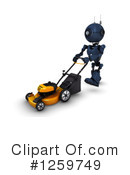Robot Clipart #1259749 by KJ Pargeter
