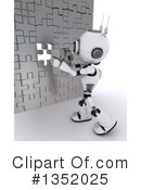 Robot Clipart #1352025 by KJ Pargeter