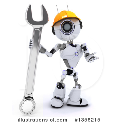 Wrench Clipart #1356215 by KJ Pargeter